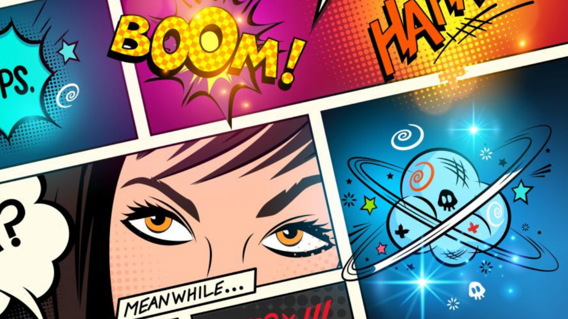 Comic book graphics